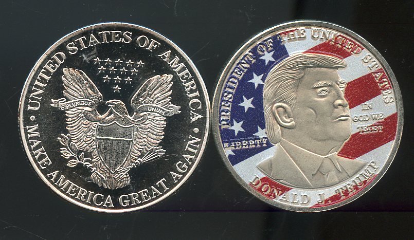 Donald Trump Make America Great again Coin