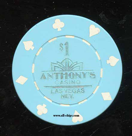 $1 Anthonys Casino 1st issue 1989