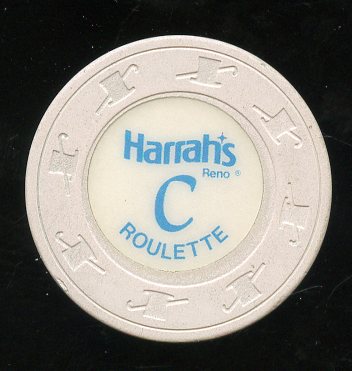 Harrahs Reno Roulette White Table C