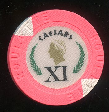 Caesars AC 2nd issue Pink Table XI