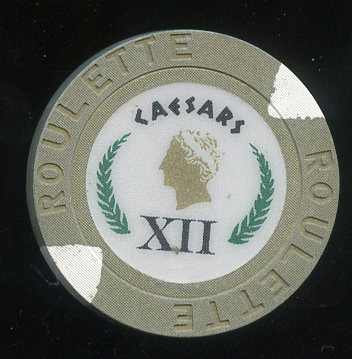 Caesars AC 2nd issue Grey Table XII