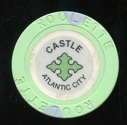 Trump Castle Roulette Green Fancy Cross