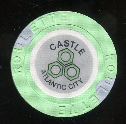 Trump Castle Roulette Green 3 Hex