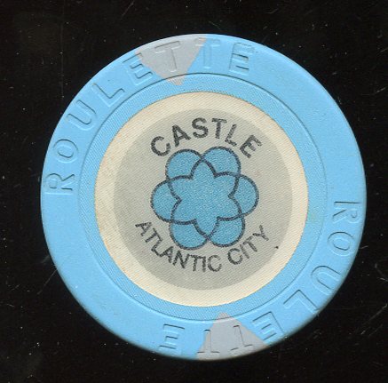 Trump Castle Roulette Lt. Blue Cloud
