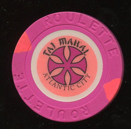 Trumps Taj Mahal Roulette Fuchsia Pinwheel