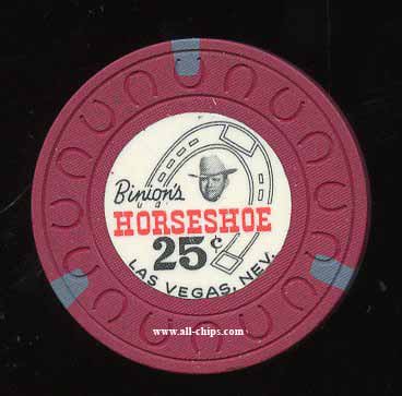 25c Binions Horseshoe 7th issue 1968