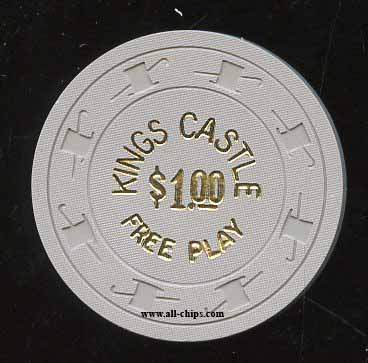 $1 Kings Castle Free Play 2nd issue 1969 UNC