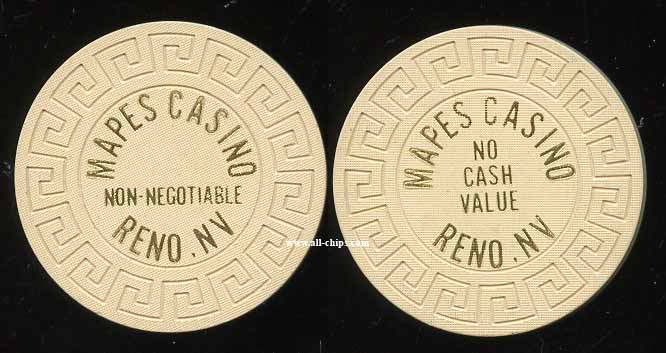 Mapes Casino 8th issue Non Neg NCV 1968 UNC