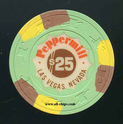 $25 Peppermill Las Vegas 1st issue 1982