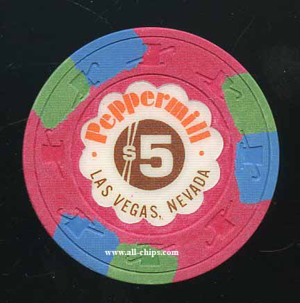 $5 Peppermill Las Vegas 1st issue 1982