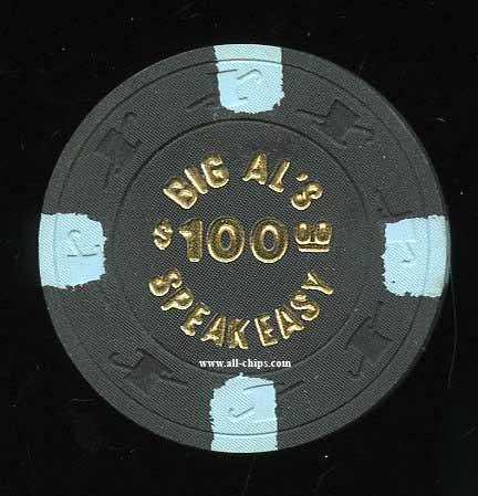 $100 Big Al's Speakeasy 1st issue 1980 UNC