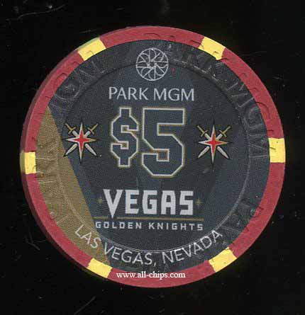 $5 Park MGM Vegas Golden Knights