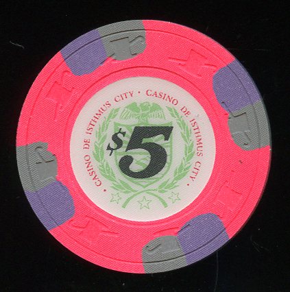 $5 Casino De Isthmus James Bond Movie Prop chip