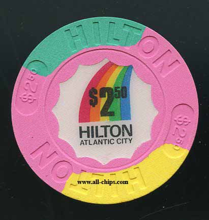 HIL-2.5 $2.50 Hilton 1st issue