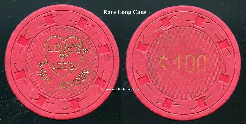 $1 Love's and Lee's 1st issue 1970 Rare Long Cane