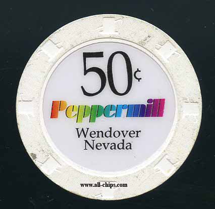 .50c Peppermill Casino 3rd issue 2019 Wendover AU