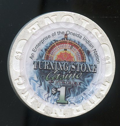 $1 Turning Stone Casino 1sy issue 1998 New York