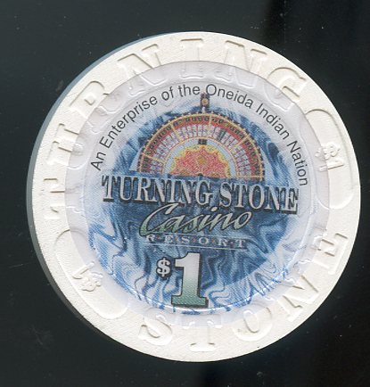 $1 Turning Stone Casino 1sy issue 1998 New York