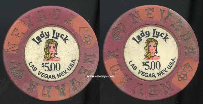 $5 Lady Luck 3rd issue 1972