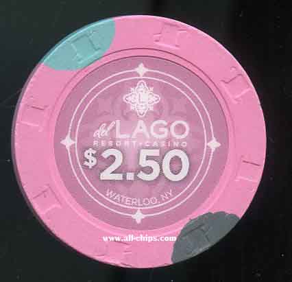 $2.50 Del Lago Resort Casino Waterloo NY