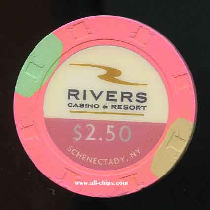 $2.50 Rivers Casino Schenectady, New York