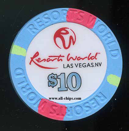 $10 Resorts World 1st issue Poker Room 2021