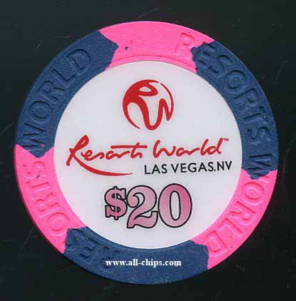 $20 Resorts World 1st issue Poker Room 2021