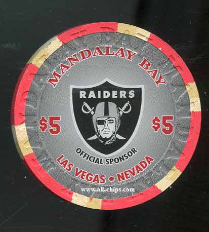 $5 Mandalay Bay Las Vegas Raiders NFL