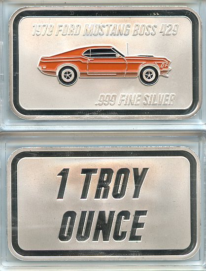 1970 Ford Mustang Boss 429 Orange 