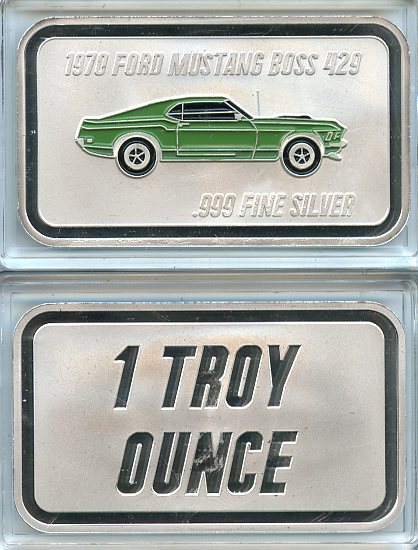 1970 Ford Mustang Boss 429 Green