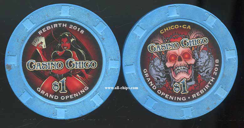 $1 Casino Chico Grand Opening Rebirth 2018 CA.