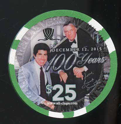 $25 Wynn Frank Sinatra 100 Years December 12 2015