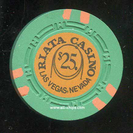$25 Riata Casino 1st issue 1973