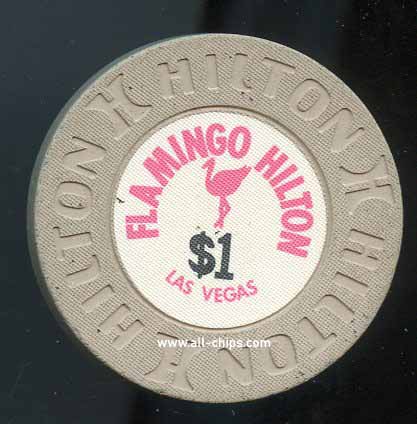 $1 Flamingo Hilton 10th issue 1975