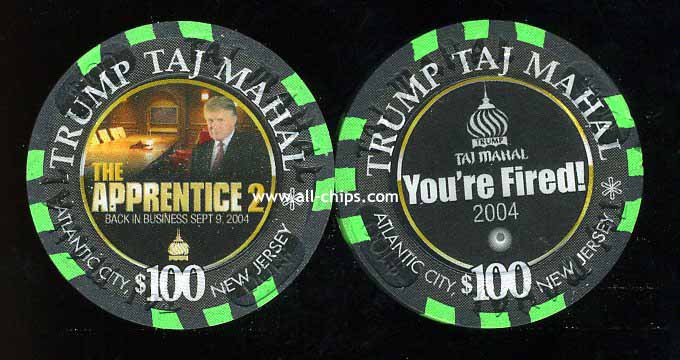 TAJ-100c $100 Taj Mahal The Apprentice 2  Donald Trump (Very Limited 100)