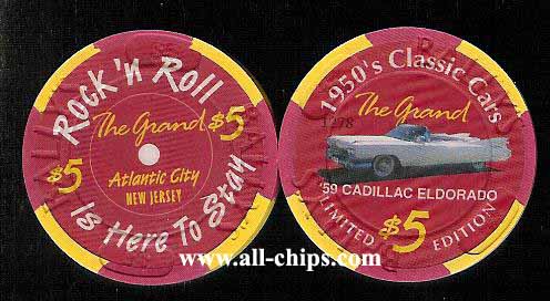 GRA-5k Ballys Grand 1950s Classic cars Cadillac Eldorado 