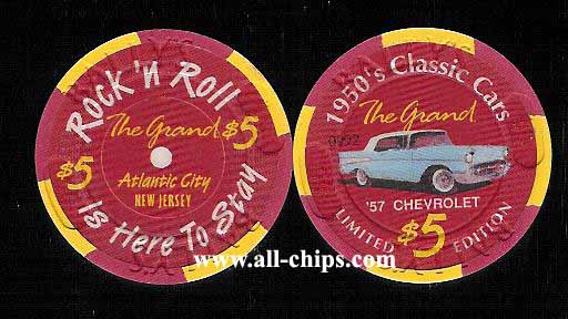 GRA-5i Ballys Grand 1950s Classic Cars 57 Chevrolet 