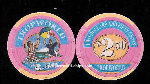 TWD-2.5 $2.50 Tropworld obsolete 
