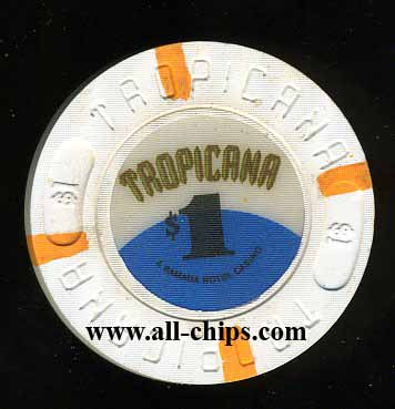 TRO-1 $1 Tropicana 1st issue OBS