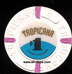 TRO-1a $1 Tropicana 2nd issue