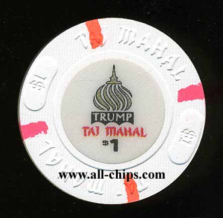 TAJ-1 $1 Taj Mahal Re-issue Rare UNC Condition 
