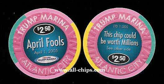 MAR-2.5a $2.50 Trump Marina April Fools 