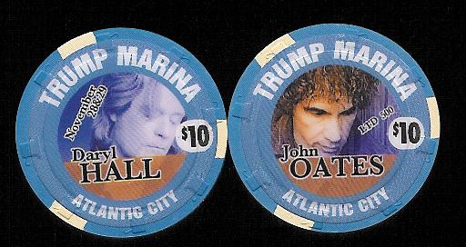MAR-10f $10 Trump Marina Hall & Oates 
