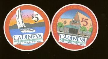 $5 Cal Neva Lake Tahoe (Sail) 2 of 4