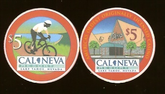 $5 Cal Neva Lake Tahoe (Bike) 1 of 4