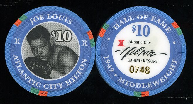 HAC-10c  $10 Hilton Joe Louis Boxing