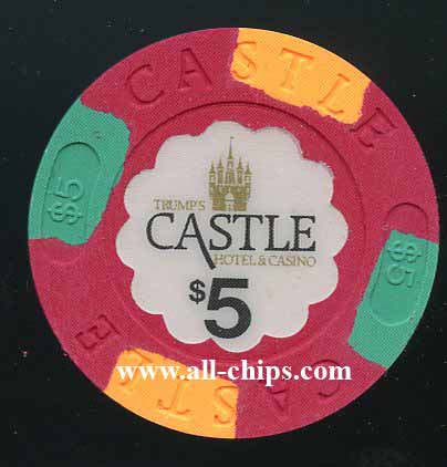 CAS-5a $5 Trump Castle UNC