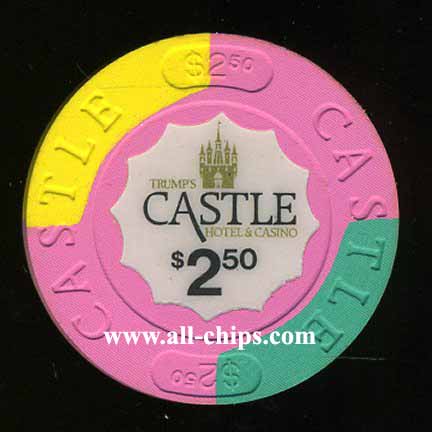 CAS-2.5a $2.50 Trump Castle UNC