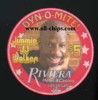 $5 Riviera Jimmie JJ Walker DYN-O-Mite LTD 1000