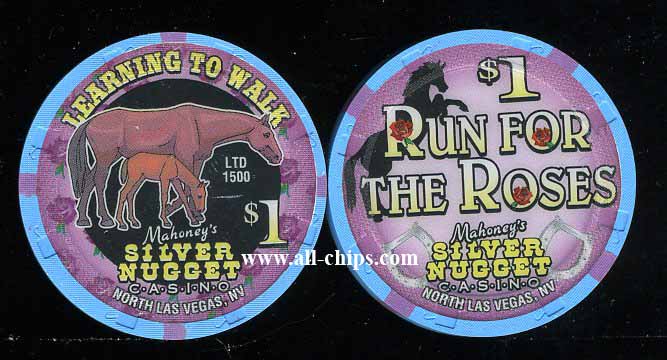 $1 Mahoneys Silver Nugget Run for the Roses Kentucky Derby 2002